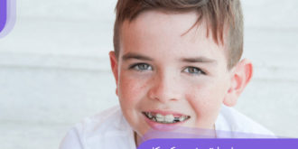 ارتودنسی دندان پسر بچه