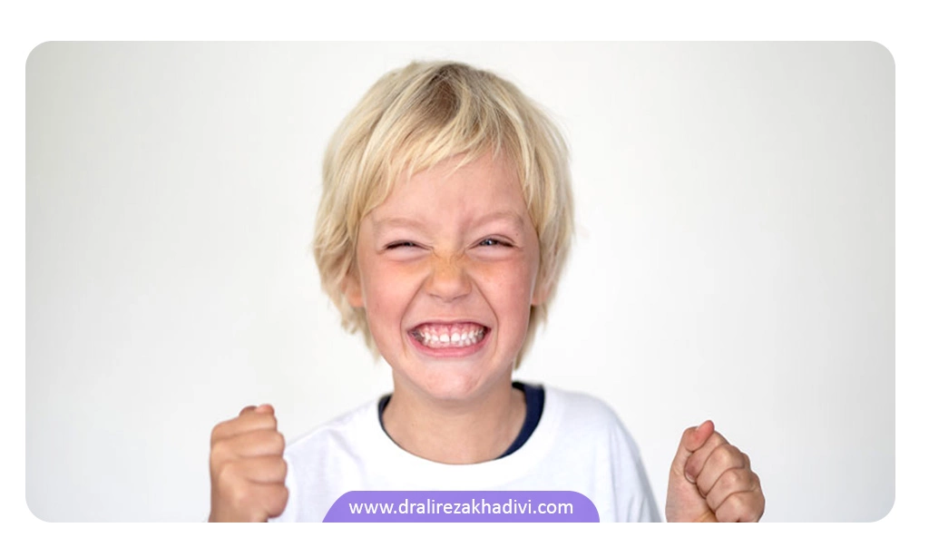 مهمترین علت دندان قروچه کودکان استرس است