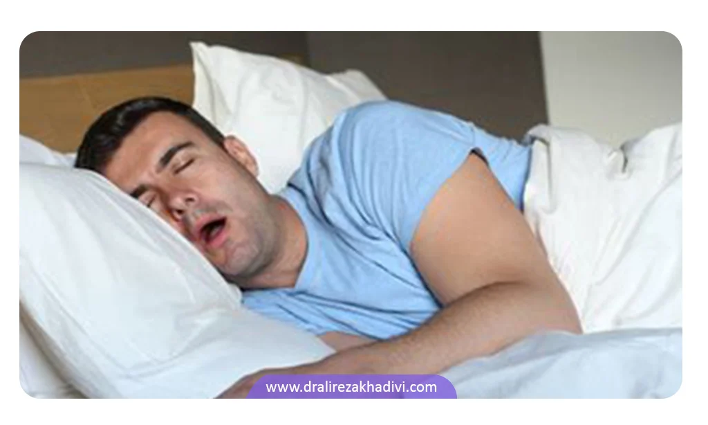 خشک شدن دهان در خواب بر اثر مشکلات تنفسی نیز ایجاد می شود