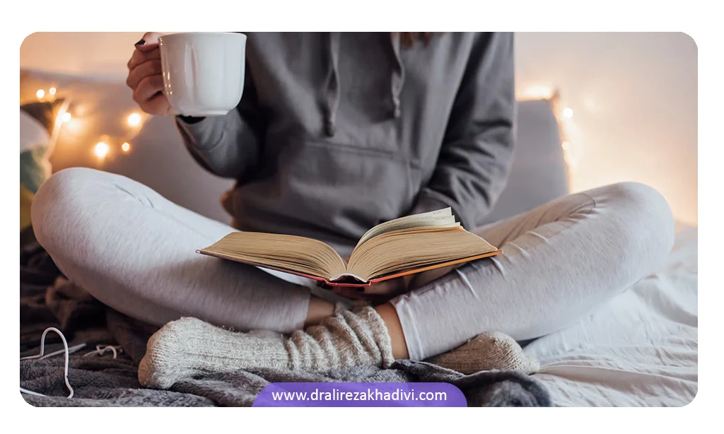 خواندن کتاب برای کنترل استرس ارتودنسی